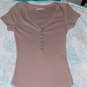 Abercrombie & Fitch short sleeve bodysuit